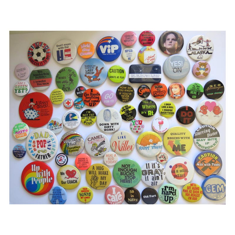 Buttons 1970s - Etsy