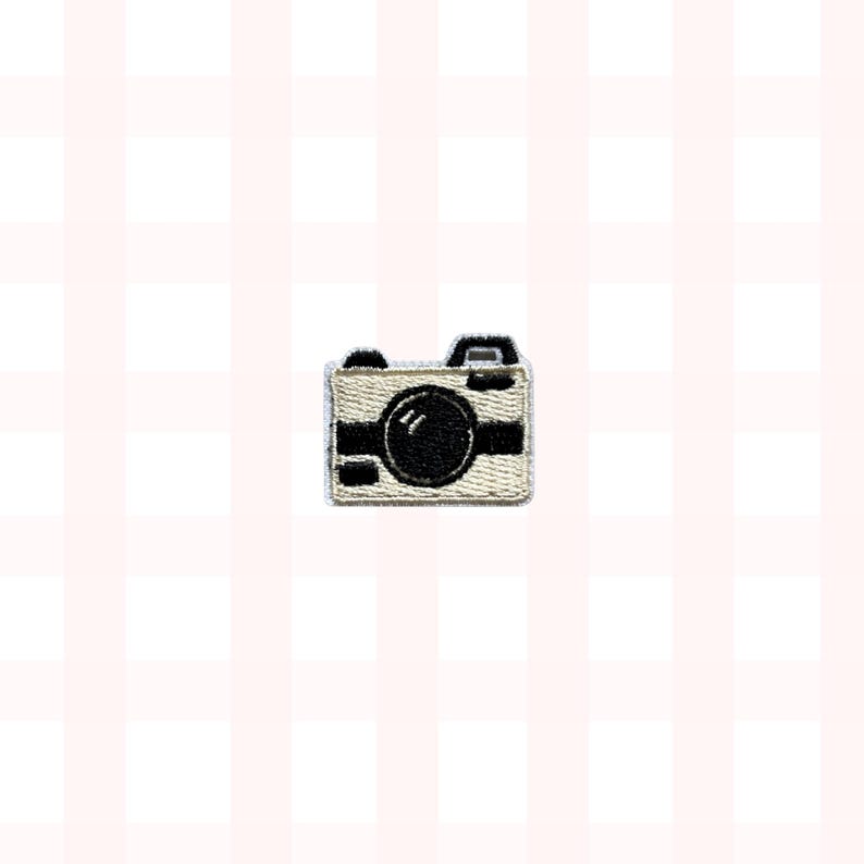 Camera Patch - Embroidered Iron on Photographer Patches - Etsy