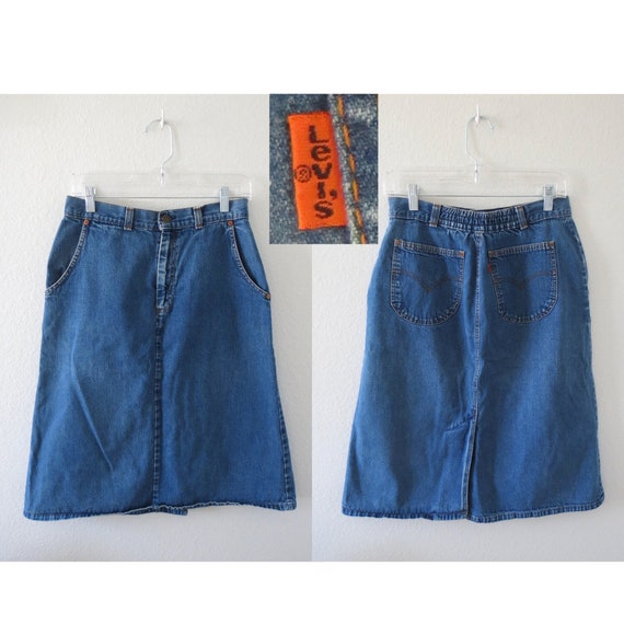 Jupe en jean levi's vintage sale