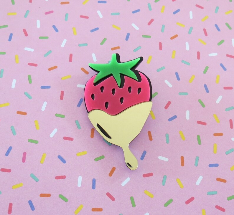 Strawberry Hair Clip Kawaii Fruit Barrette