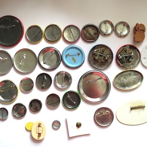 Vintage Pinback Buttons Misc. Novelty Pins You Choose Genuine Vintage ...