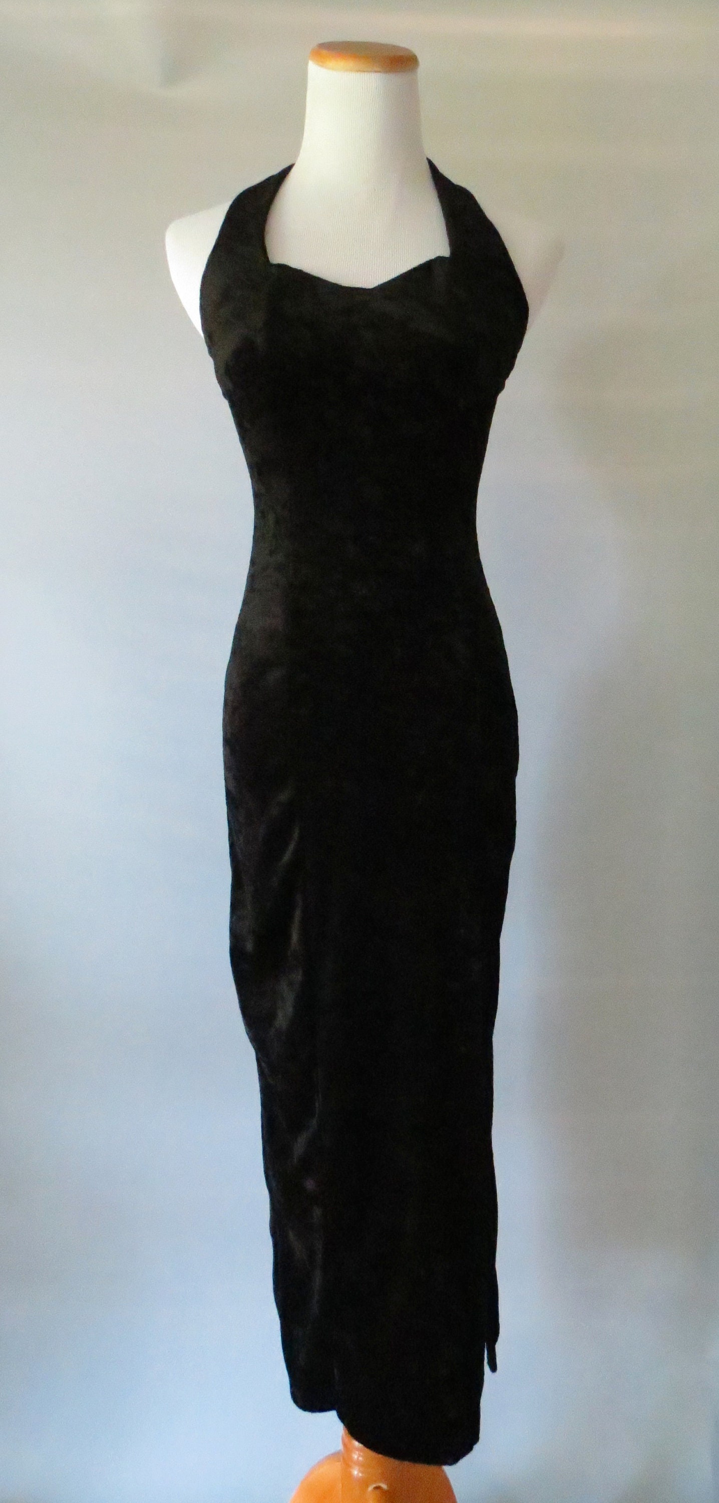 black velvet designer dresses