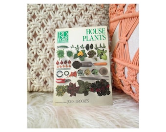 Vintage Houseplant Book - Readers Digest House Plants Guide