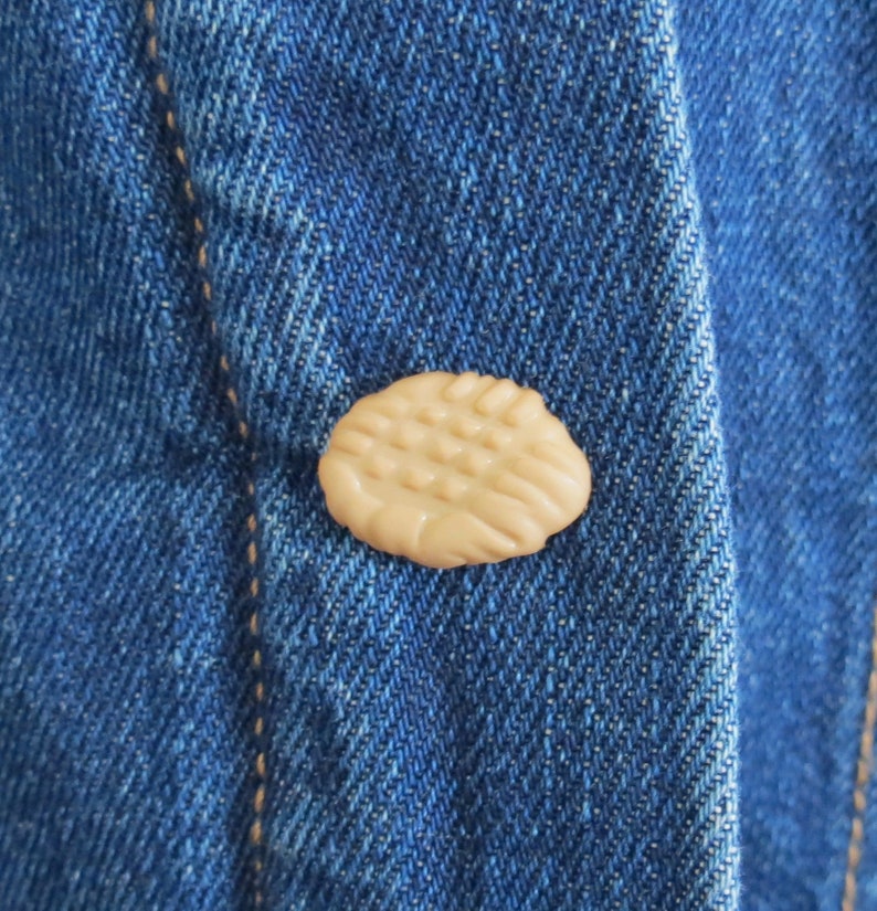 Peanut Butter Cookie Pin Cute Food Pins Etsy