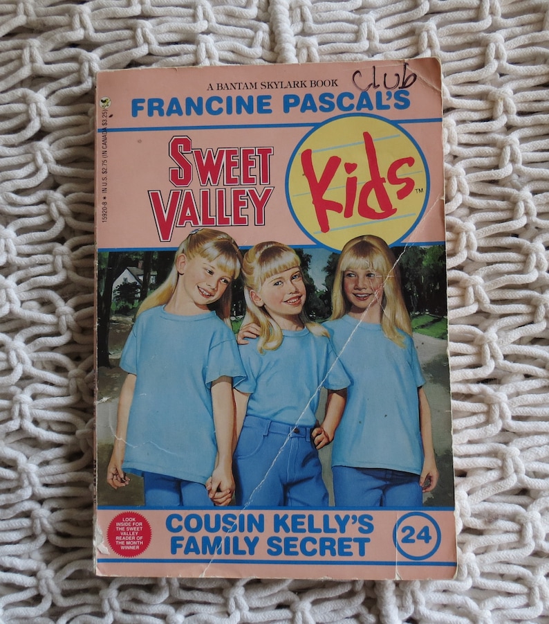 Sweet Valley Twins Kids Books Vintage Teen Fiction Series Etsy
