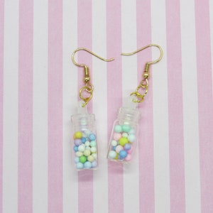 Pastel Candy Earrings Cute Kawaii Drop Earring