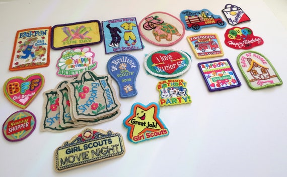Vintage Girl Scout Patches Scouting Patch You Choose One 90s 2000s