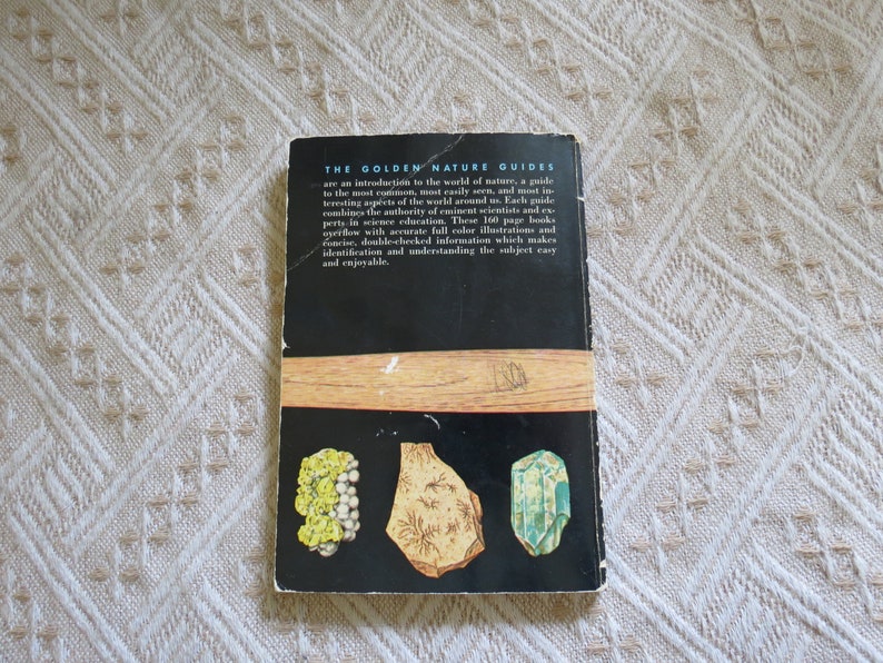 Rocks and Minerals Golden Guide Vintage Paperback Field Book Rock & Gem Identification image 4