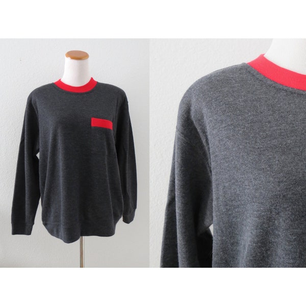 Women Vintage Colorblock Loose Sweater Coat