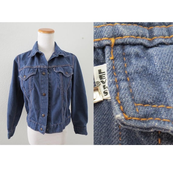 Vintage Levi's for Gals Denim Jacket - 1970s 70s Levis Jean