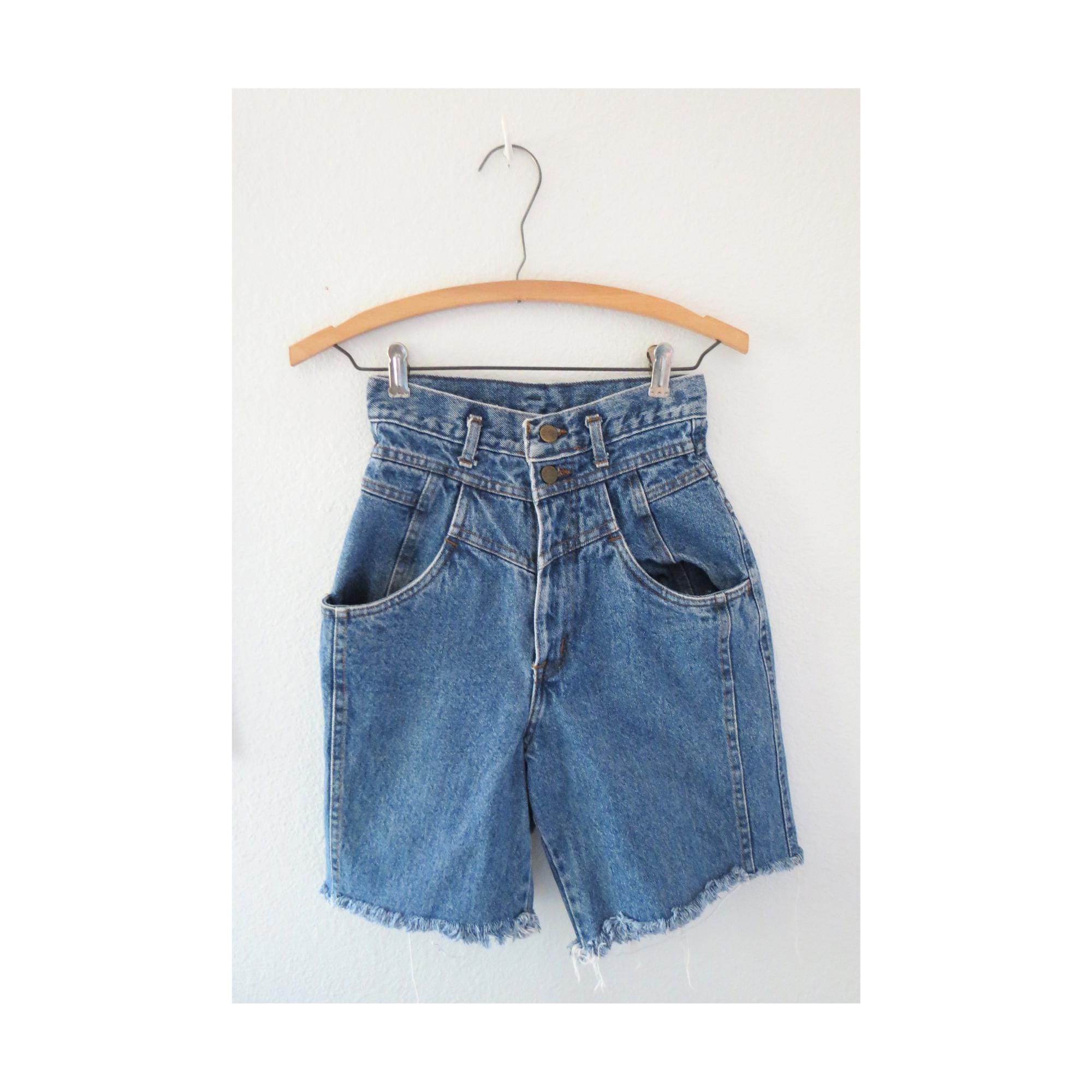 Vintage Jean Shorts - Etsy