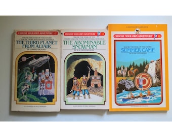 Choose Your Own Adventure Book - Original Vintage Paperback Series - You Choose One