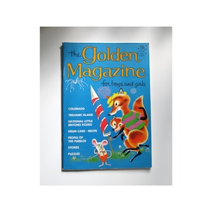 The Golden Magazine - July 1964 Copy - Vintage Children&#39;s Magazines