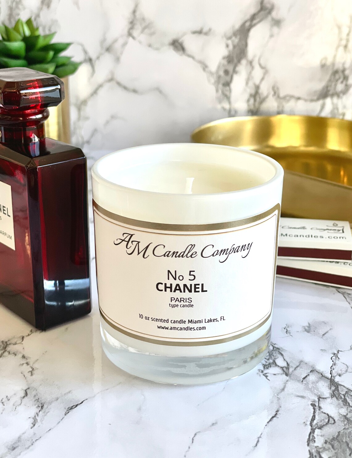NEW Luxe Collection Chanel No 5 Type Candle Coconut Soy Wax Etsy