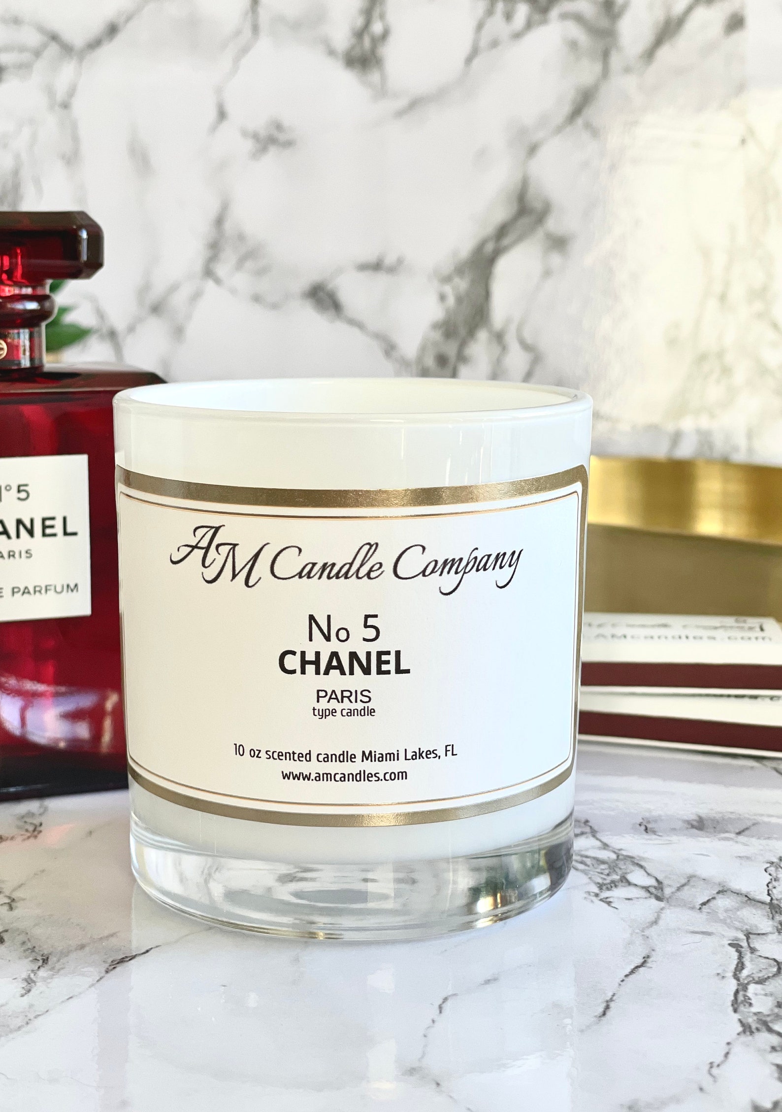 NEW Luxe Collection Chanel No 5 Type Candle Coconut Soy Wax Etsy