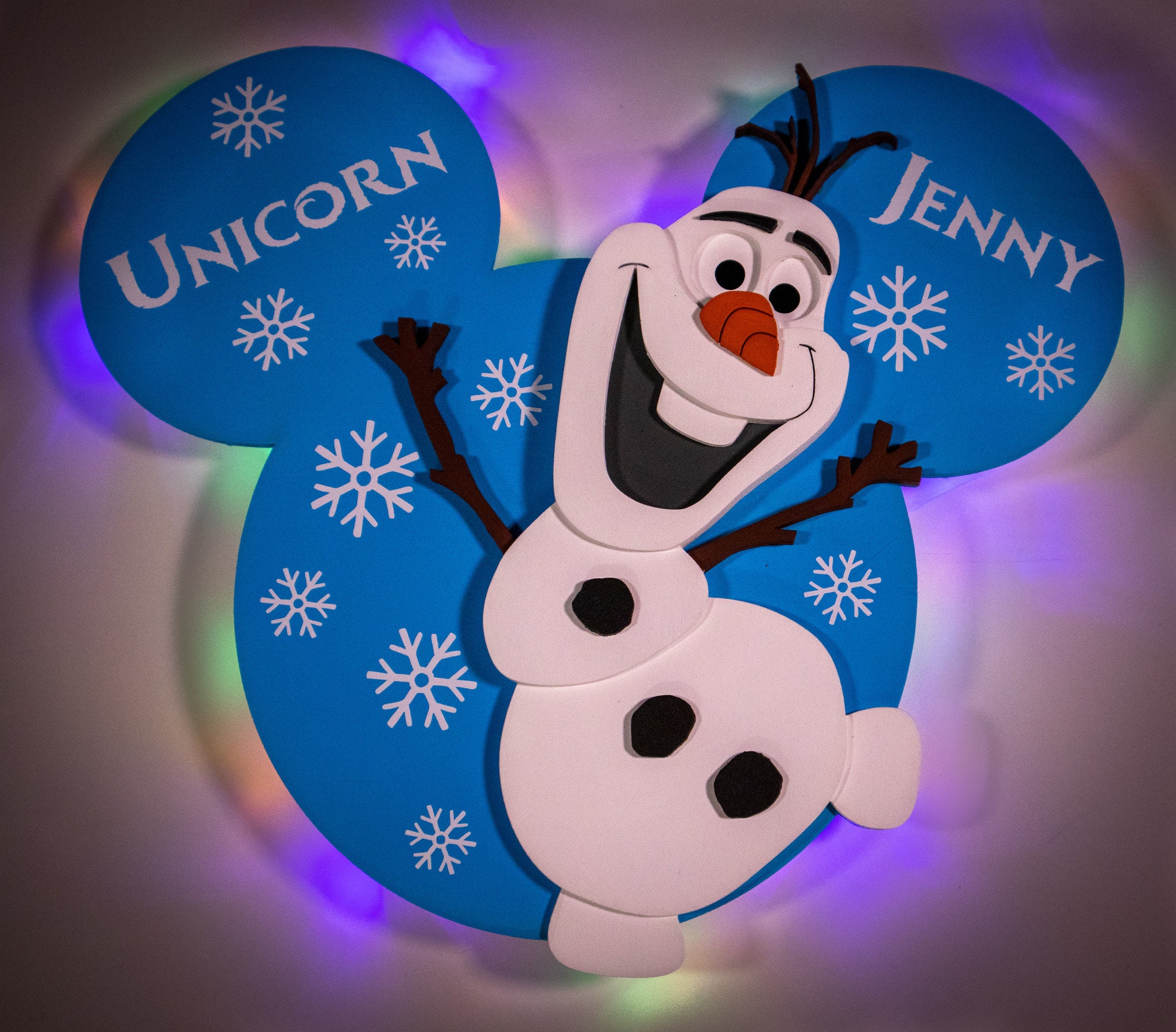 lalaです！ディズニー　オラフ　クリスマスオブジェ lalaです！ディズニー オラフ クリスマスオブジェ lalaです