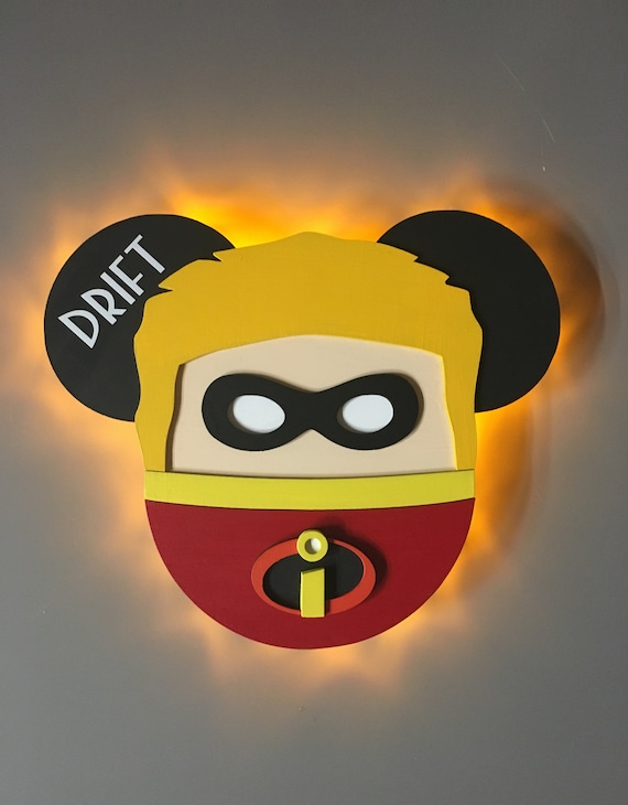 Dash The Incredibles Disney Cruise Line Wooden Door Magnet Etsy