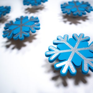 Cinq aimants pour porte flocon de neige avec lumières changeantes de couleur télécommandées pour croisière Disney, Elsa, Alaska, Olaf, Frozen Minnie