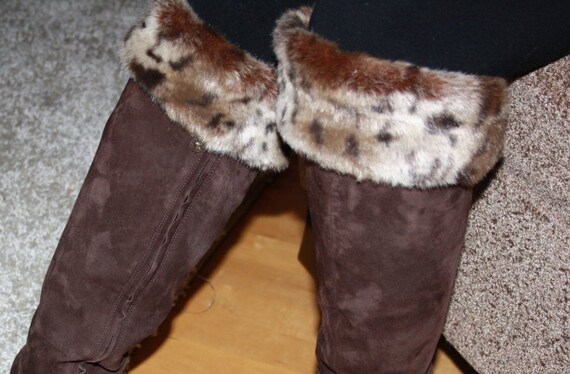 fur boot toppers