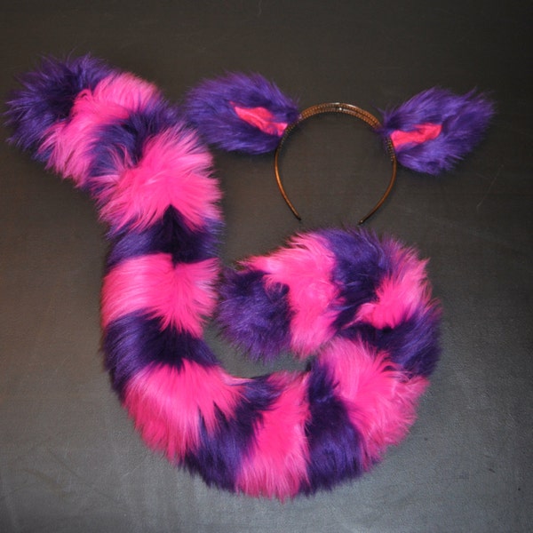 Cheshire Cat Ears and Tail!