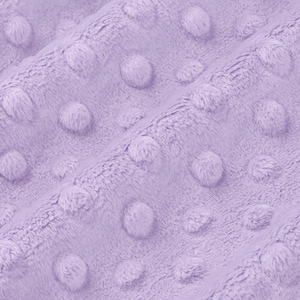 Lavender Cuddle Dimple Minky - Shannon Fabrics Cuddle Dimple 58"/ 60" Lavender Minky Fabric