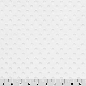 May include: White textured surface with a pattern of evenly spaced, raised, rounded bumps. A ruler with inch markings from 1 to 14 is along the bottom edge. The surface is a solid, bright white color.