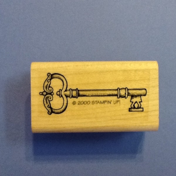 Key Rubber Stamp