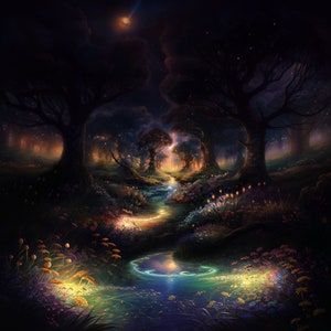 Property Overlay & Astral Space Faerie Realm and Woodland Elf Includes ...