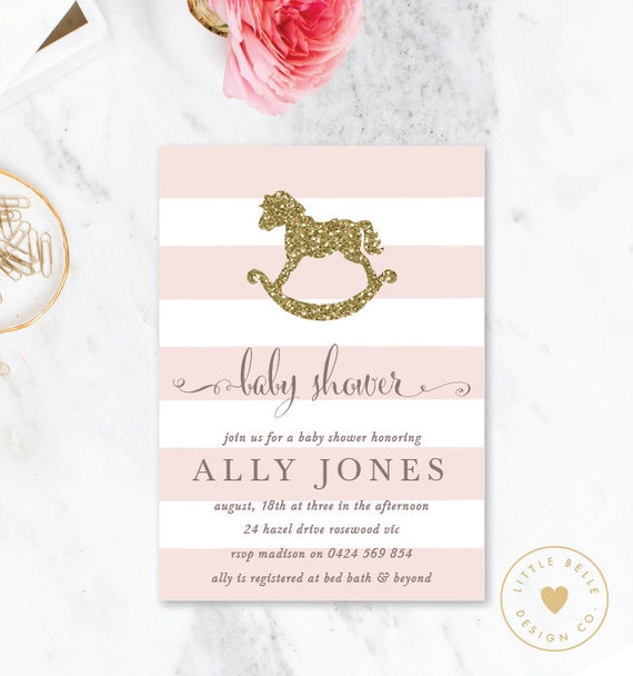 printable baby shower invitations girl