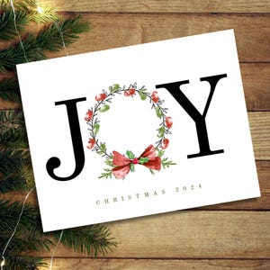 DIY Christmas Keepsake, Fingerprint Art, Fingerprint Christmas Craft, Christmas Printable, Toddler & Kid Art, Wreath Craft, Gift from Kids