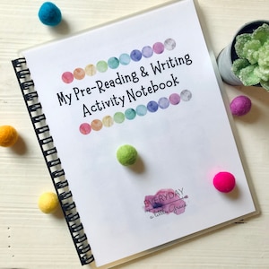 Cuaderno de prelectura y escritura, reconocimiento de letras, sonidos de letras, práctica de consonantes y vocales, juegos del alfabeto, preparación para la lectura, fonética