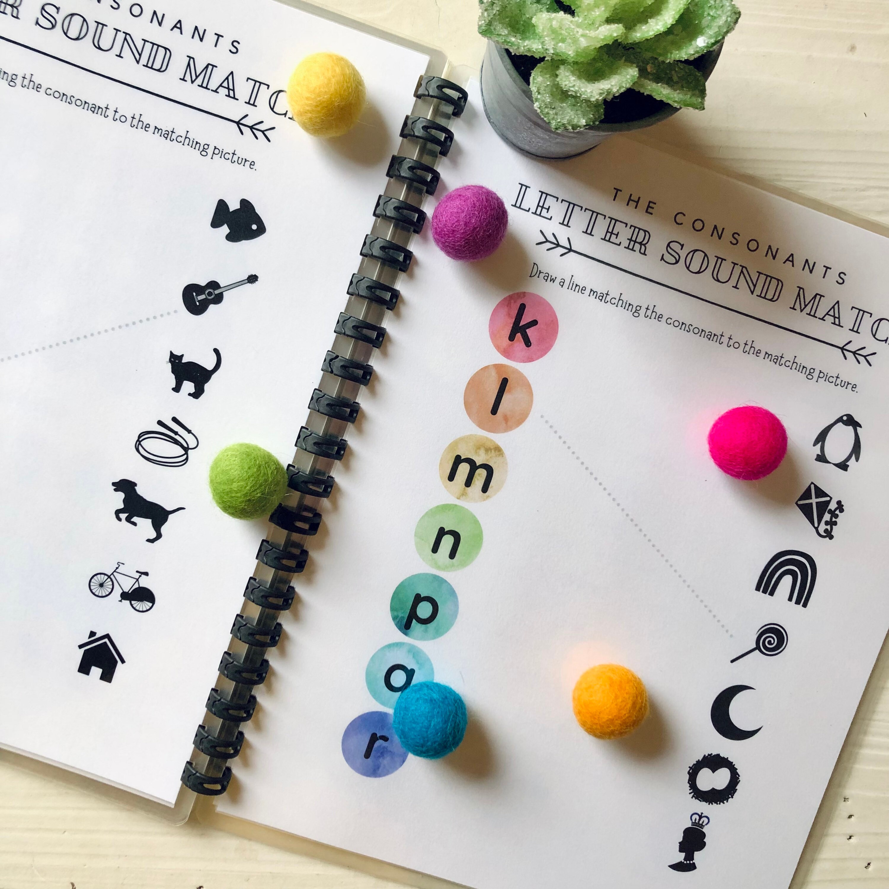 Pre-reading & Writing Notebook, Letter Recognition, Letter Sounds ...