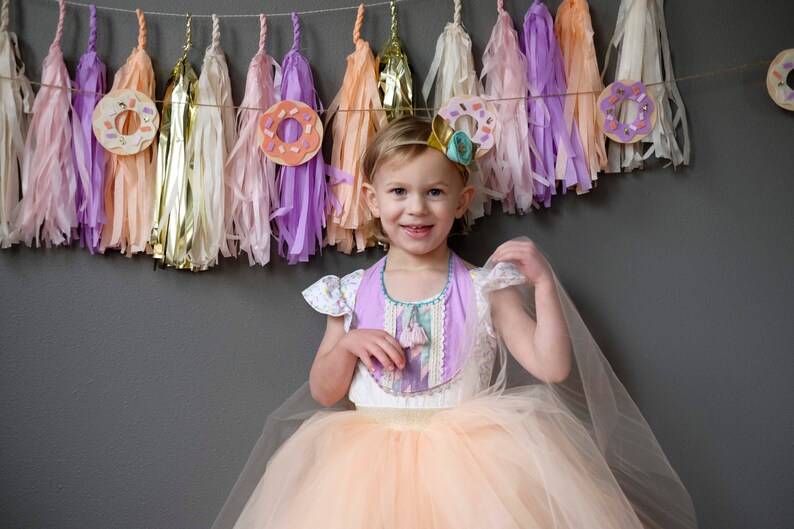 purple|lavender peach ivory goldneutral Lavender Tassel Garland cake smash|gender reveal|nursery|tassel|banner|fringe Free Shipping