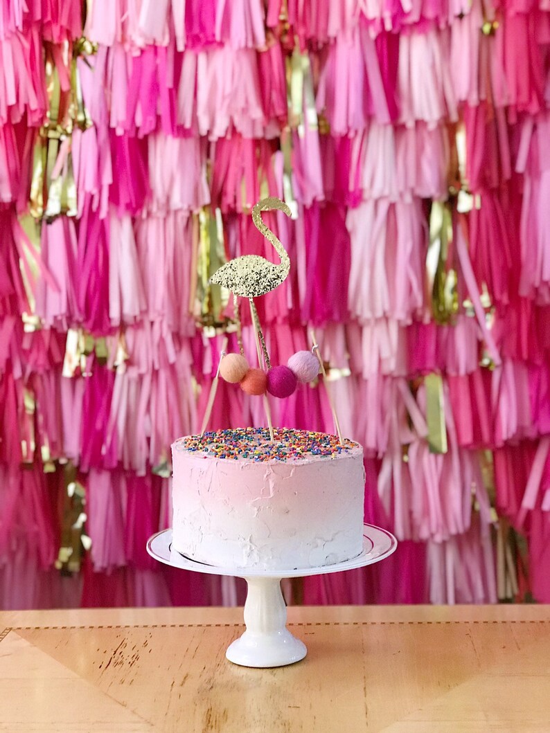 8 Piece Tissue Paper Tassel Fringe Backdrop wall Etsy