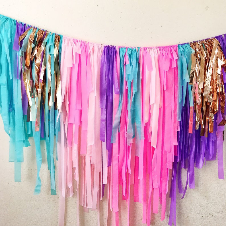 Plastic Tablecloth Fringe Backdrop Vynl Fringe Flag Tape Etsy