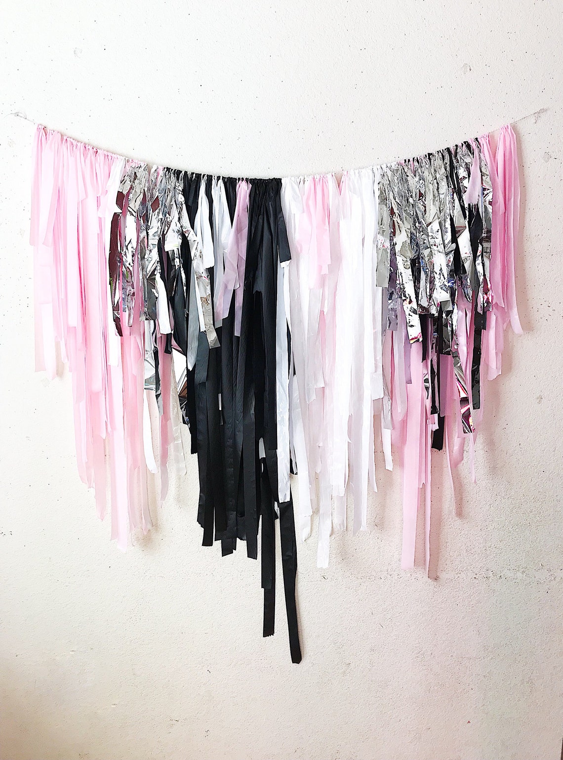 Plastic Tablecloth Fringe Backdrop Vinyl Fringe Flag Tape Etsy