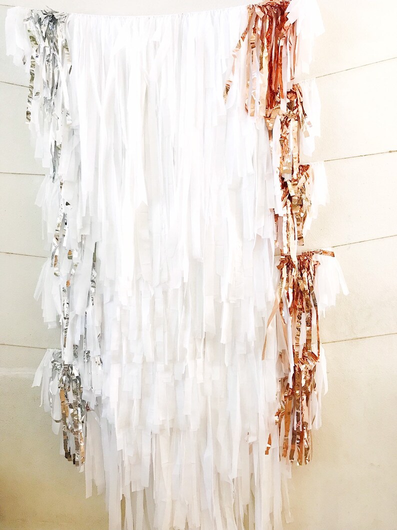 5 Piece Tablecloth Fringe Backdrop wall Flagtape Etsy