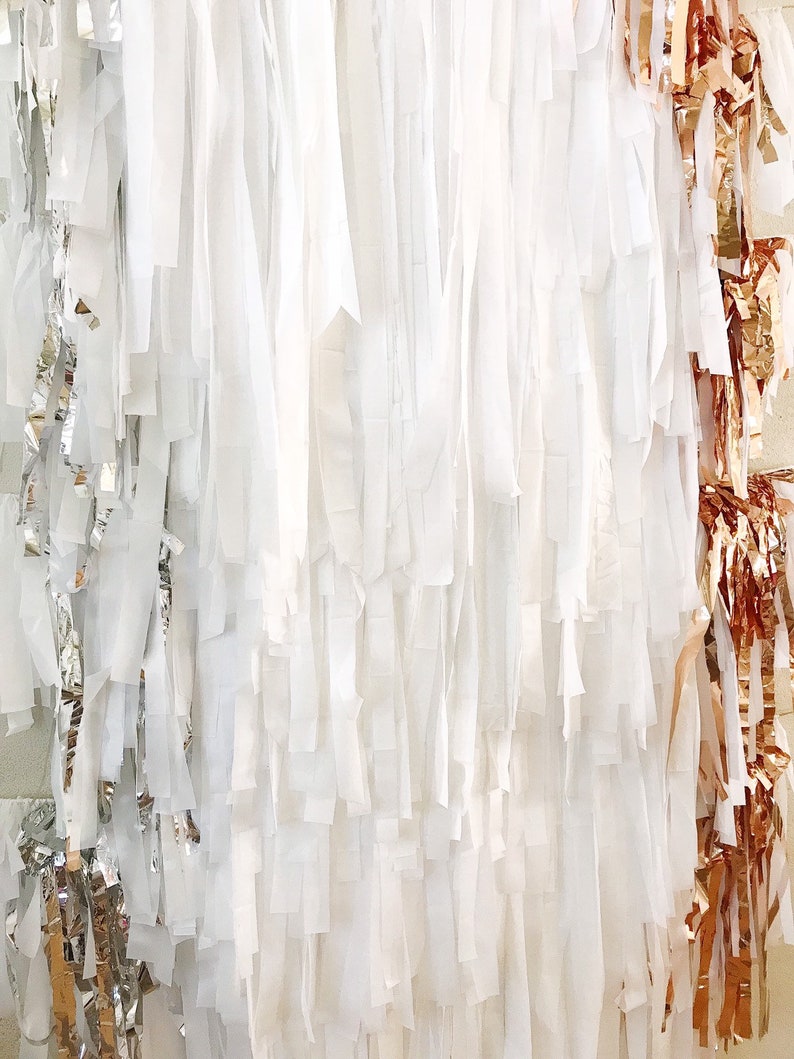 5 Piece Tablecloth Fringe Backdrop wall Flagtape Etsy