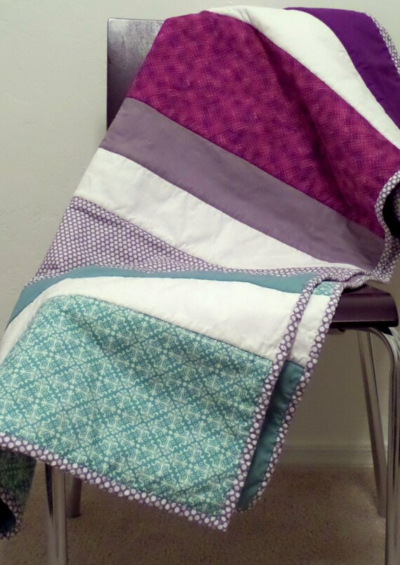 Items similar to Crib Size Baby Blanket, Baby Quilt on Etsy