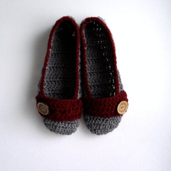 Non Slip Crochet Slippers, Mother’s Day Gift for Her Crochet Slippers Pick Me Up Gift for Her Handmade Gift BFF Birthday Anniversary Gift