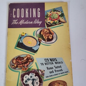 Vintage 1948 Planters Peanut Cookbook Cooking the Modern Way