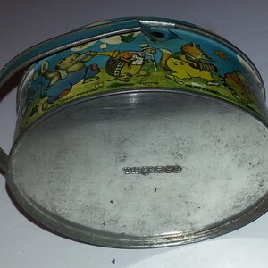 Vintage 1920 Peter Rabbit Candy Pail Advertising Tin - Etsy