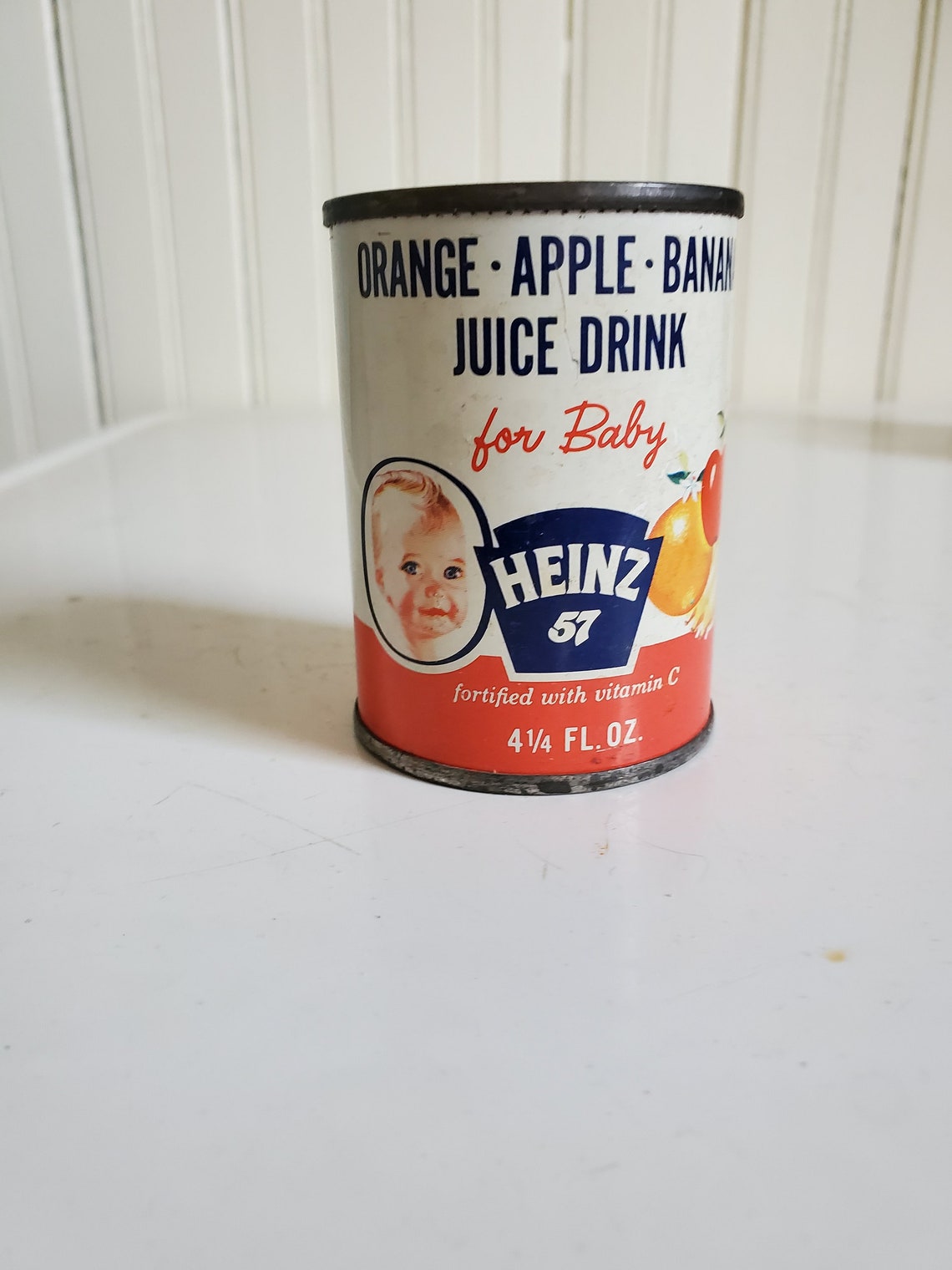 Vintage 1960's Heinz 57 Baby Juice Advertising Tin Etsy