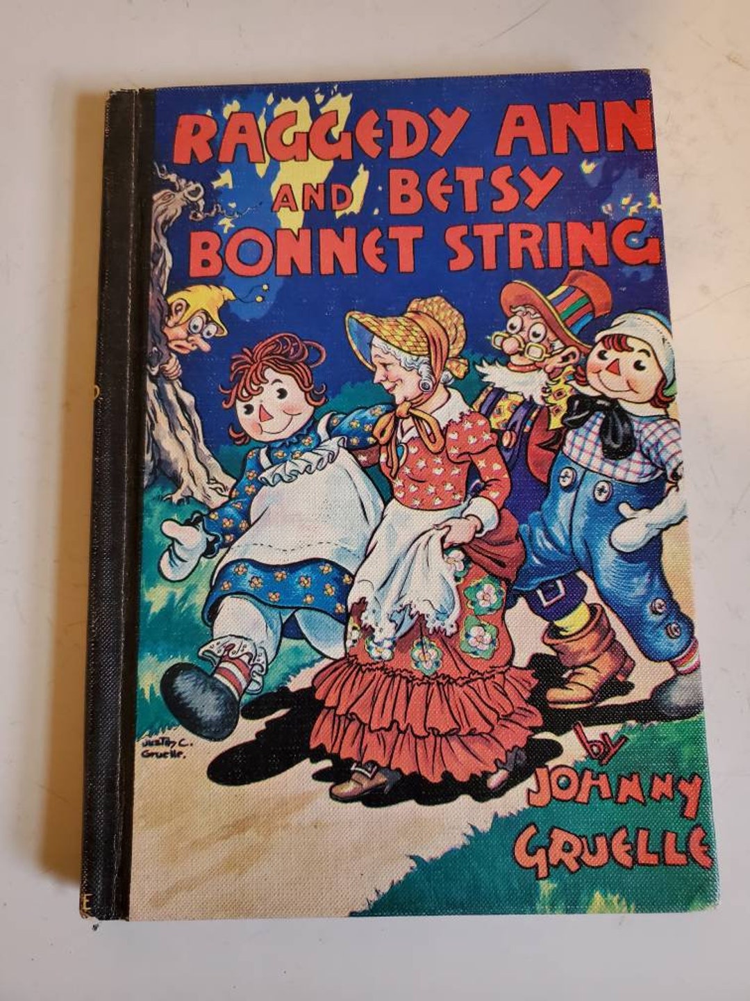 Vintage 1960 Raggedy Ann Betsy String Book Johnny Gruelle Etsy