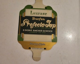 Vintage 1930s Advertising Tin Sign Profecto Top
