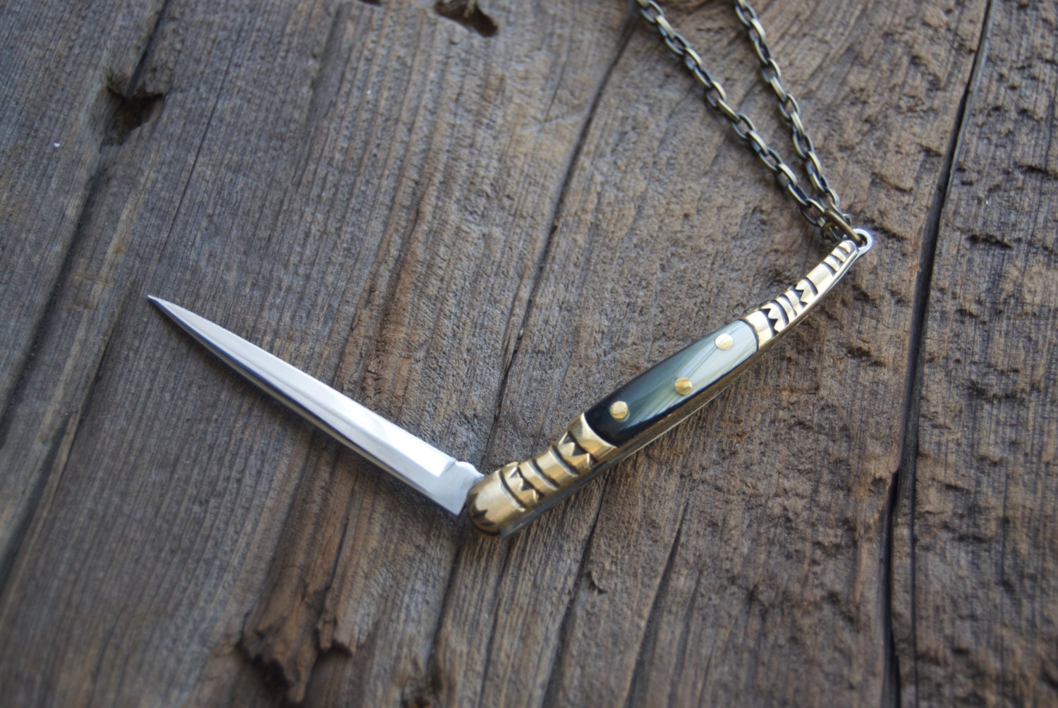 Butterfly sale knife pendant