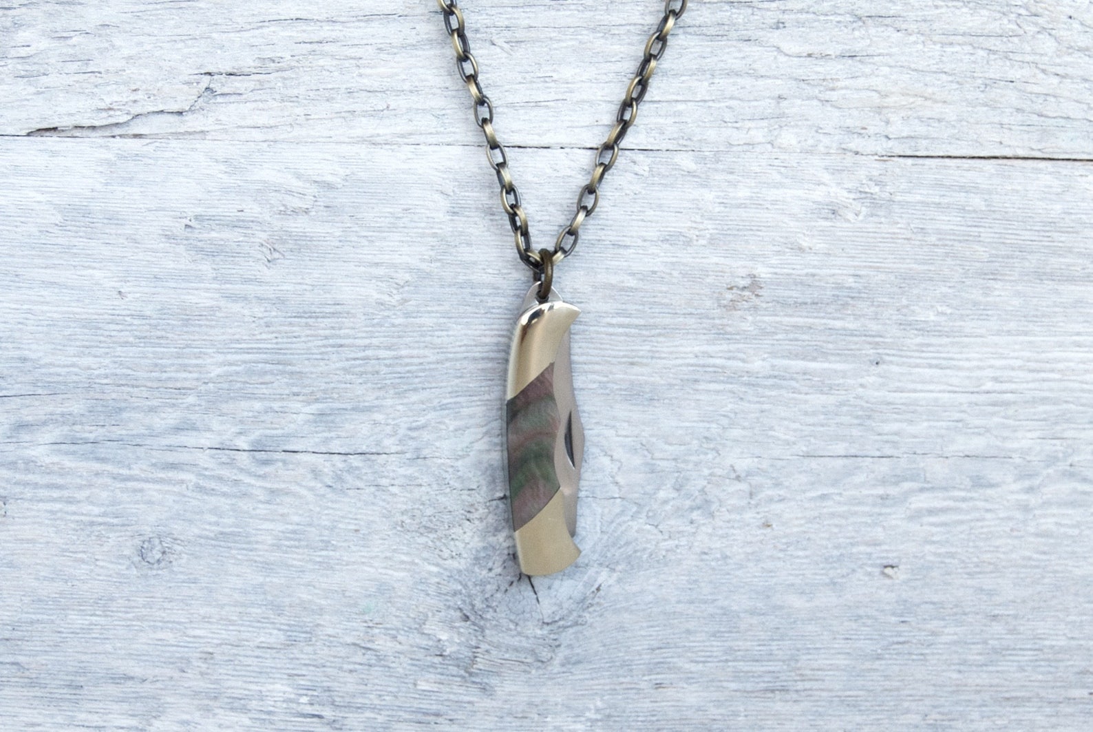 Pocket Knife Necklace Mini Pocket Knife Necklace Black Etsy