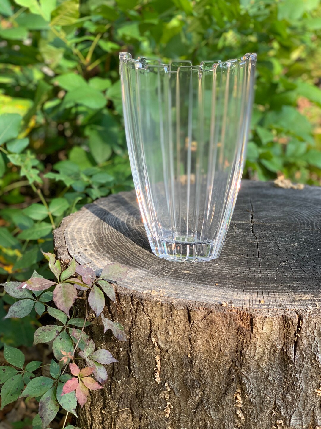 Waterford Crystal Tall Vase Marquis glacier Large Clear Etsy