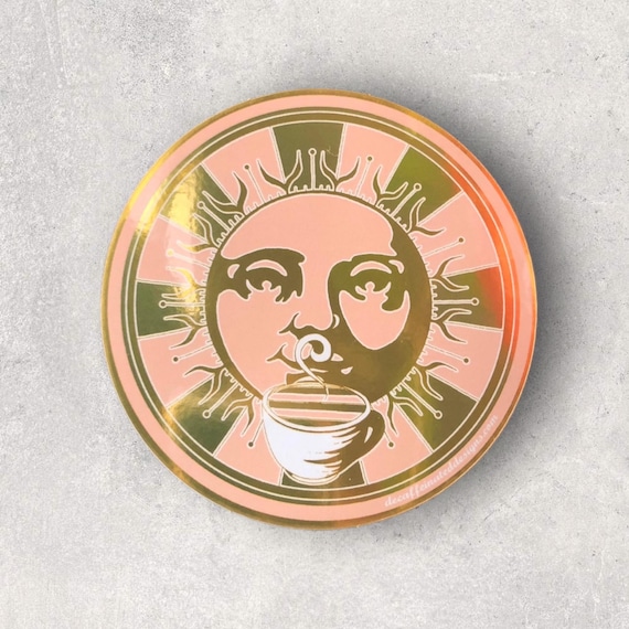 Solstice is our first ever “Gold” sticker with a classic art nouveau style in mind.