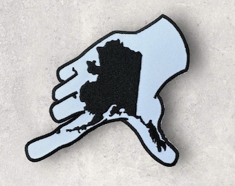 You are Here by Decaffeinated Designs - 4x4 Iron on Patch